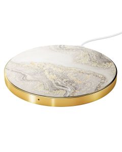 iDeal Of Sweden Fashion QI Charger Sparkle Greige Marble