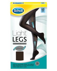 Scholl Light Legs Black (60 Den) Small