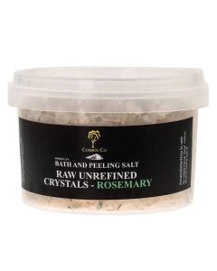 Cosmos Co Bath And Peeling Salt Raw Unrefined Crystals - Rosemary (U) 