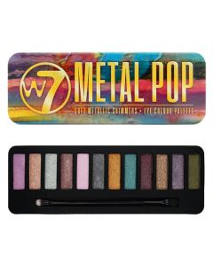W7 Metal Pop soft metallic shimmers 12stk