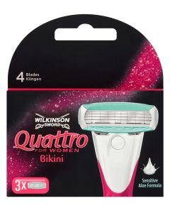 Wilkinson Sword - Quattro for Women - Sensitive 3 pak (N) 