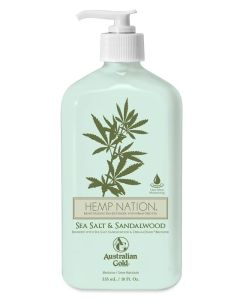 Australian Gold Hemp Nation Sea Salt & Sandelwood Moisturizer 535ml