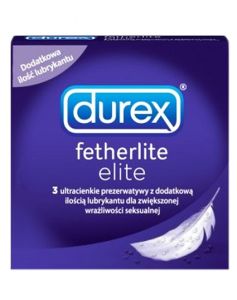 Durex Kondomer Fetherlite Elite - 3 stk 