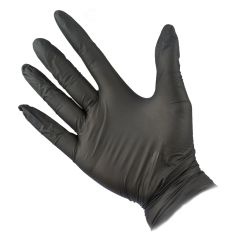 Efalock Emotion Nitril handsker Sorte 2 stk. Small (6-6,5) 