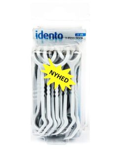 Idento Floss Y - Floss Hook 25 stk (grå) 