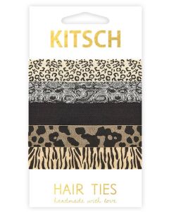 KITSCH - Safari Hair Ties - 5 stk 