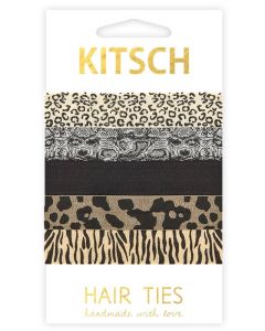 KITSCH - Safari Hair Ties - 5 stk 