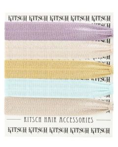 KITSCH - Pastel Hair Ties - 5 stk 