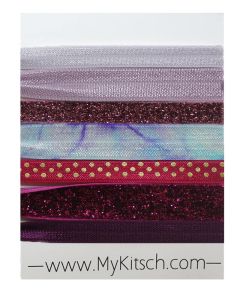 KITSCH - Pink & Purple - 7 stk 