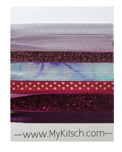 KITSCH - Pink & Purple - 7 stk 