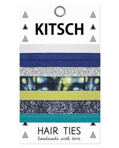 KITSCH - Sun & Surf Hair Ties - 5 stk 