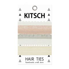 KITSCH - Tiny Dancer Hair Ties - 8 stk 