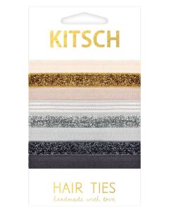 KITSCH - Naturally Mini Hair Ties 8 stk 
