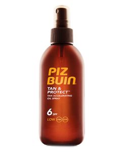 Piz Buin Tan & Protect, Tan Accelerating Oil Spray SPF 6 150 ml