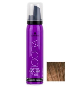 Schwarzkopf Igora Expert Mousse 7-65 - Medium Blonde Chocolate Gold 100 ml