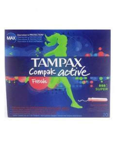 Tampax Compak Active - Fresh Super 20 stk 