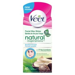Veet Natural Inspirations Face Wax Strips 