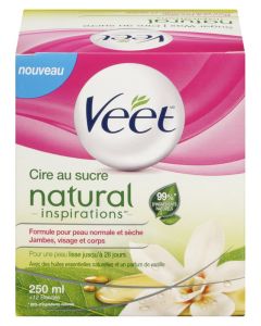 Veet Sugar Wax Natural Inspirations 250 ml