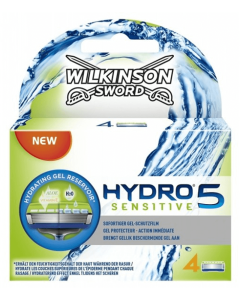 Wilkinson Sword - Hydro 5 Sensitive Hydrating Gel Reservoir 4 pak 