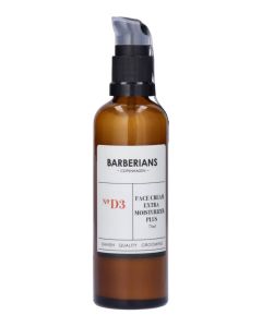 Barberians Copenhagen No D3 Face Cream Extra Moisturizer Plus