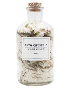 Wonder Spa Bath Crystals Jasmine & Lemon 600g