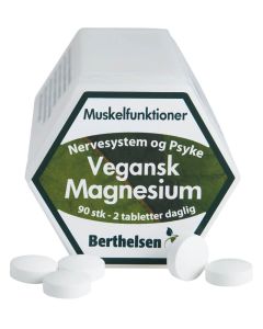 Berthelsen Vegansk Magnesium 90stk