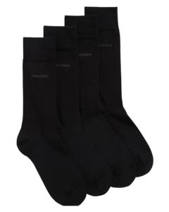 Boss Hugo Boss 2-pack Finest Soft Cotton Black Str 43-46