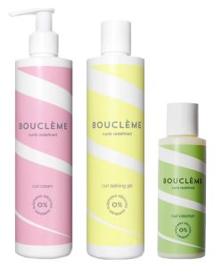 2 x valgfri Boucleme + 1 gratis Curl Cleanser 100ml