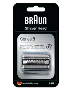 Braun Series 8 83M Silver Shaver Head