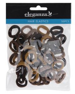 eleganza-hair-elastics-mini-brown.