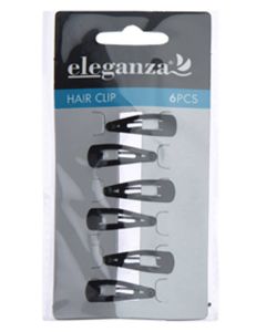 Eleganza Sorte Hårspænder 3cm