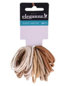 excellent-housewELEASTIC-HAIR-TIES-beige