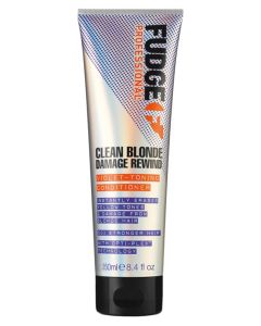fudge clean blonde damage rewind violet toning conditioner 250ml