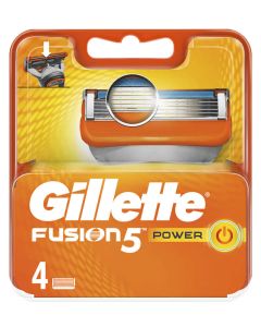 Gillette Fusion5 Power Blades 4 stk.