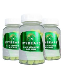 3 x Ivybears Hair Vitamins for Men