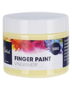 Krea Fingermaling Gul 150ml