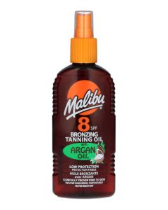 Malibu Bronzing Tanning Oil SPF 8