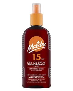Malibu Dry Oil Sun Spray SPF 15 200ml