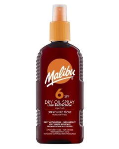 Malibu Dry Oil Sun Spray SPF 6 200ml