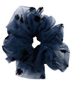 pico-clover-scrunchie-navy