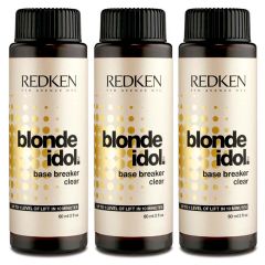 3 x Redken Blonde Idol Base Breaker Clear