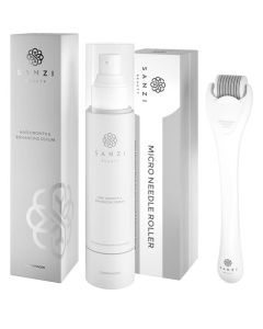 Sanzi Beauty Hair Growth And Enhancing Serum + Micro Needle Roller 0,25 Mm