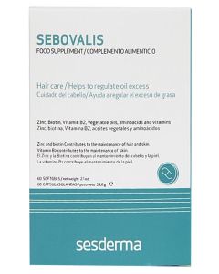 Sesderma Sebovalis Food Supplement 60 kapsler