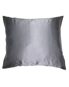Soft-Cloud-Mulberry-Silk-Pillowcase-Charcoal-60x63-cm. 