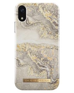 iDeal Of Sweden Cover Sparkle Greige Marble iPhone XR