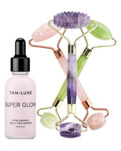 Tan-Luxe Super Glow + VALGFRI Glam Tools Roller