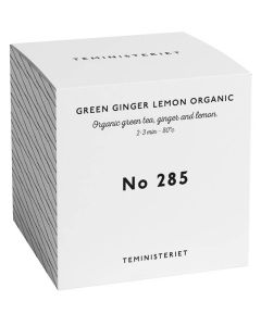 Teministeriet No 285 Green Ginger Lemon Organic Box