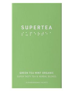 Teministeriet Supertea Green Tea Mint Organic 20x1.5g
