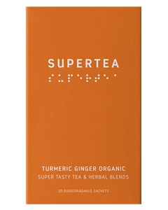Teministeriet Supertea Turmeric Ginger Organic 20x1.5g
