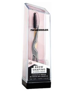 Tweezerman Brow Shaping Scissors And Brush